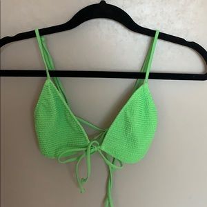 Green pacsun bikini